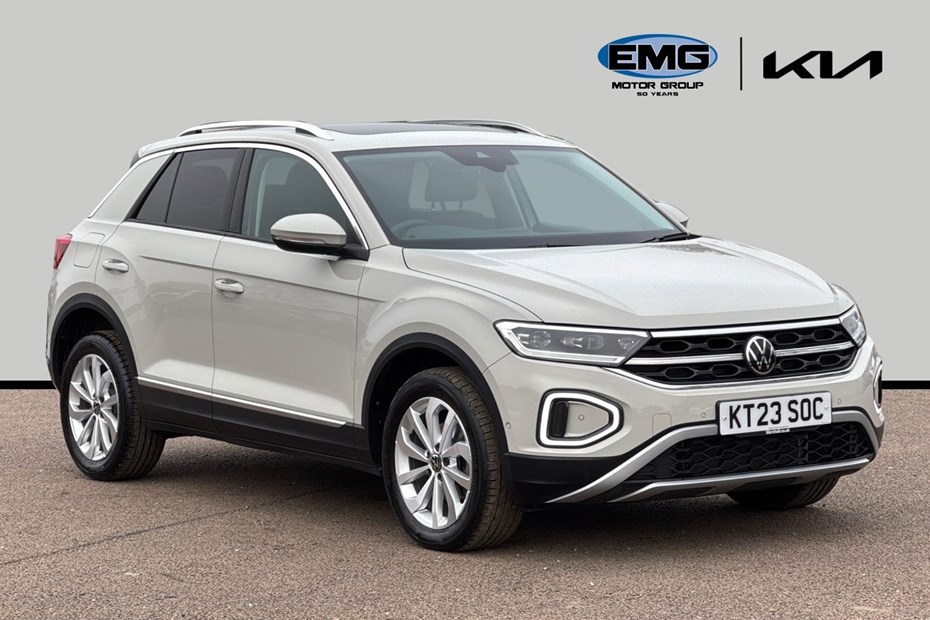 Volkswagen T-Roc SUV (17 on) 1.5 TSI EVO Style 5dr DSG For Sale - EMG Motor Group Kings Lynn, Kings Lynn