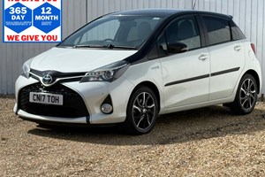 Toyota Yaris (11-20) 1.5 Hybrid Design Red Bi-tone (Leather) 5d CVT For Sale - Roundstone Car Sales, Angmering