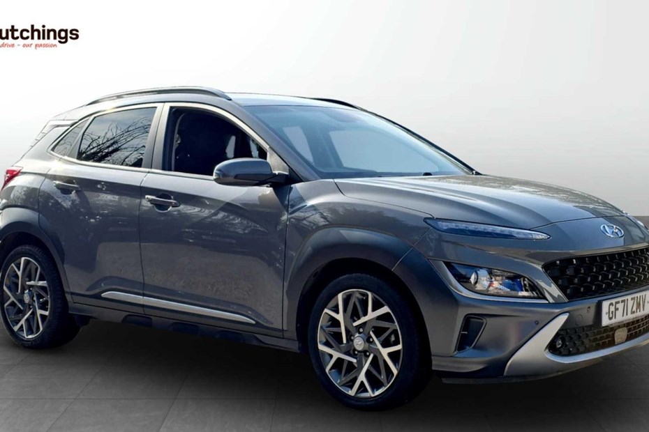 Hyundai Kona SUV (17-23) 1.6 GDi Hybrid Premium 5dr DCT For Sale - Hutchings Hyundai Bridgend, Bridgend