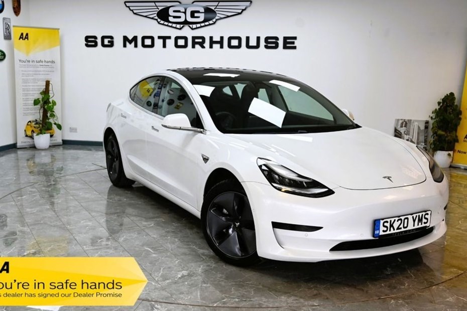 Tesla Model 3 (16 on) Standard Range Plus auto 4d For Sale - SG MOTORHOUSE LTD, Hoddesdon