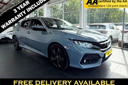 Honda Civic Hatchback (17-22) SR 129PS VTEC Turbo 5d For Sale - Motor Trust UK Lancaster, Morecambe
