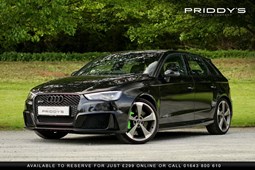 Audi A3 RS3 Sportback (15-16) 2.5 TFSI RS 3 Quattro (Nav) 5d S Tronic For Sale - Priddys Motor Company Ltd, Minehead