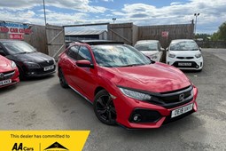 Honda Civic Hatchback (17-22) Sport Plus 182PS VTEC Turbo auto 5d For Sale - Glasgow Road Used Car Centre, Glasgow
