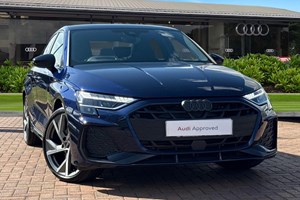 Audi A3 Saloon (20 on) 35 TFSI Black Edition 4dr S Tronic For Sale - Stafford Audi, Stafford