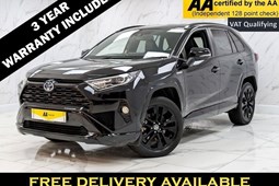 Toyota RAV4 SUV (19 on) 2.5 VVT-i Hybrid Black Edition 5dr CVT 2WD For Sale - MP Motor Company Ltd, Preston