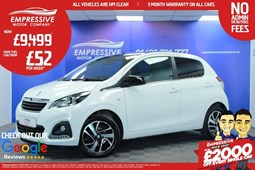 Peugeot 108 (14-22) Allure 1.0 72 (05/2018 on) 5d For Sale - Empressive Motor Company, Merthyr Tydfil