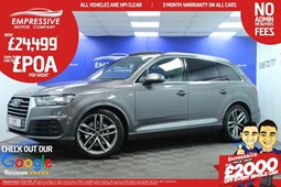 Audi Q7 SUV (15 on) 3.0 TDI Quattro S Line 5d Tip Auto For Sale - Empressive Motor Company, Merthyr Tydfil