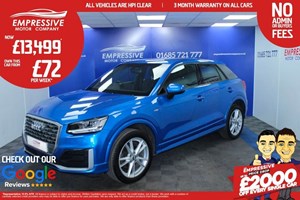 Audi Q2 SUV (16 on) S Line 1.0 TFSI 116PS 5d For Sale - Empressive Motor Company, Merthyr Tydfil