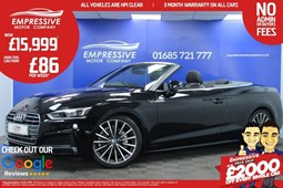 Audi A5 Cabriolet (17-22) S Line 40 TDI 190PS S Tronic auto 2d For Sale - Empressive Motor Company, Merthyr Tydfil
