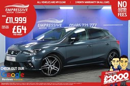 SEAT Ibiza Hatchback (17 on) FR Sport 1.0 TSI 115PS (07/2018 on) 5d For Sale - Empressive Motor Company, Merthyr Tydfil