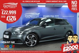 Audi A3 Sportback (13-20) S3 Black Edition TFSI 300PS Quattro S Tronic auto 5d For Sale - Empressive Motor Company, Merthyr Tydfil