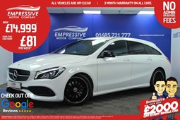 Mercedes-Benz CLA-Class Shooting Brake (15-19) CLA 220 d AMG Line Night Edition 7G-DCT auto 5d For Sale - Empressive Motor Company, Merthyr Tydfil