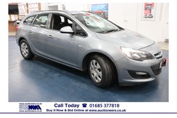 Vauxhall Astra Sports Tourer (10-15) 1.3 CDTi 16V ecoFLEX ES (06/12-) 5d For Sale - Merthyr Motor Auctions, Merthyr Tydfil