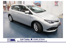 Toyota Auris (12-19) Icon Tech 1.8 VVT-i Hybrid auto (01/2018 on) 5d For Sale - Merthyr Motor Auctions, Merthyr Tydfil