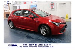 Toyota Corolla Hatchback (19 on) Icon Tech Hybrid 1.8 VVT-i auto 5d For Sale - Merthyr Motor Auctions, Merthyr Tydfil