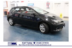 Toyota Auris (12-19) 1.8 Hybrid Business Edition 5d CVT For Sale - Merthyr Motor Auctions, Merthyr Tydfil