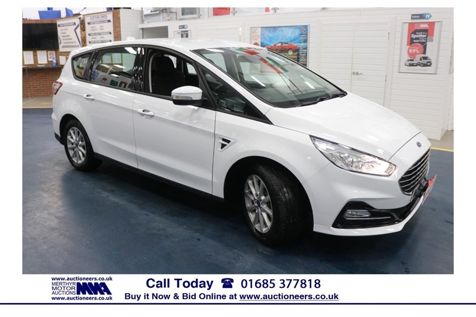 Ford S-MAX (15-23) Zetec 2.0 Ford EcoBlue 150PS FWD 5d For Sale - Merthyr Motor Auctions, Merthyr Tydfil