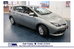 Toyota Auris (12-19) Icon Tech 1.8 VVT-i Hybrid auto (01/2018 on) 5d For Sale - Merthyr Motor Auctions, Merthyr Tydfil