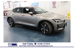Polestar 2 Fastback (20 on) 300 kW AWD (Pilot package and Plus package) auto 5d For Sale - Merthyr Motor Auctions, Merthyr Tydfil