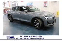 Polestar 2 Fastback (20 on) 300 kW AWD (Pilot package and Plus package) auto 5d For Sale - Merthyr Motor Auctions, Merthyr Tydfil