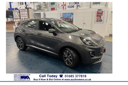 Ford Puma SUV (19 on) Titanium 1.0 Ford Ecoboost Hybrid (mHEV) 125PS 5d For Sale - Merthyr Motor Auctions, Merthyr Tydfil