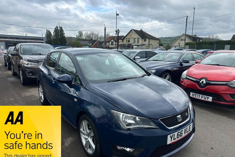 SEAT Ibiza Hatchback (08-17) 1.2 TSI (90bhp) FR Technology 5d For Sale - Coopers car sales ltd, Caerphilly