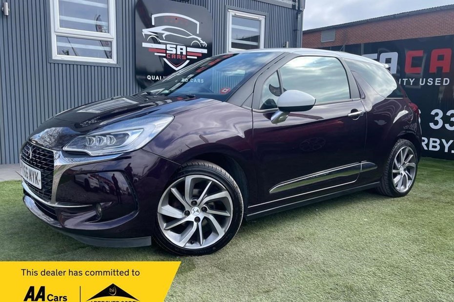 DS 3 (15-19) 1.6 BlueHDi (120bhp) Prestige 3d For Sale - SA CARS (DERBY) LTD, Derby