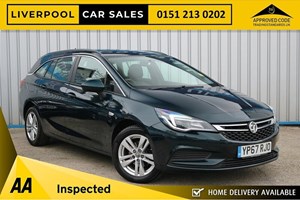 Vauxhall Astra Sports Tourer (16-21) Tech Line Nav 1.6CDTi (110PS) Ecotec 5d For Sale - Liverpool Car Sales, Liverpool