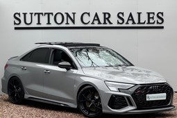 Audi A3 RS 3 Saloon (21 on) RS 3 TFSI Quattro Vorsprung 4dr S Tronic For Sale - Sutton Car Sales Ltd, sutton coldfield