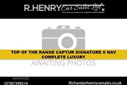 Renault Captur (13-19) Signature S Nav TCe 120 (04/17 on) 5d For Sale - R Henry Car Sales LTD, Comber