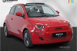 Fiat 500 Electric Convertible (20 on) 87kW Red 42kWh 2dr Auto For Sale - Donnelly Fiat Mallusk, Mallusk