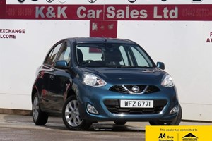 Nissan Micra Hatchback (10-17) 1.2 Acenta (09/13-) 5d CVT For Sale - K & K Car Sales Ltd, Manchester