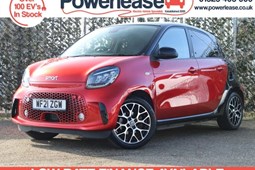 Smart EQ Forfour Hatchback (18 on) 60kW EQ Exclusive 17kWh 5dr Auto [22kWch] For Sale - Powerlease Ltd, Ampthill