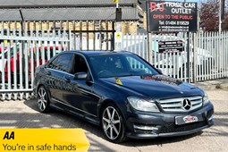 Mercedes-Benz C-Class Saloon (07-14) C180 BlueEFFICIENCY AMG Sport Plus 4d Auto For Sale - R&J Trade Car Outlet Limited, Brighouse
