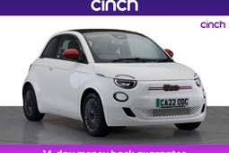 Fiat 500 Electric Convertible (20 on) 87kW Red 42kWh 2dr Auto For Sale - cinch Warehouse Corby, Corby