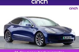 Tesla Model 3 (16 on) Performance All-Wheel Drive auto 4d For Sale - cinch Warehouse Corby, Corby