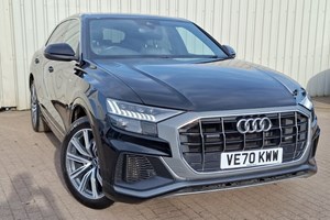 Audi Q8 SUV (18 on) S Line (Extended Leather Pack) 55 TFSI 340PS Quattro Tiptronic auto 5d For Sale - Arnold Clark Volkswagen (Wishaw), Wishaw
