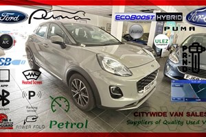 Ford Puma SUV (19 on) 1.0 EcoBoost Hybrid mHEV Titanium 5dr DCT For Sale - CITYWIDE AUTO CENTRES LIMITED, Cardiff