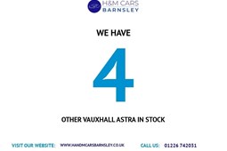 Vauxhall Astra Hatchback (09-15) 1.4i 16V Energy 5d For Sale - H and M Cars Ltd, Barnsley