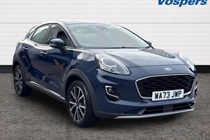 Ford Puma SUV (19 on) Titanium 1.0 Ford Ecoboost Hybrid (mHEV) 125PS 5d For Sale - Vospers Ford Plymouth, Plymouth