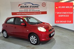 Nissan Micra Hatchback (10-17) 1.2 Acenta 5d For Sale - Mark Evans Car Sales, St Agnes