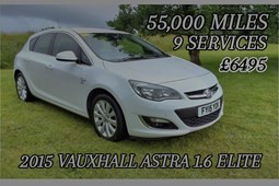 Vauxhall Astra Hatchback (09-15) 1.6i 16V Elite (06/12-) 5d For Sale - Mark Evans Car Sales, St Agnes