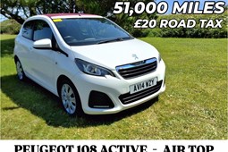 Peugeot 108 (14-22) Top 1.0 Active 5d For Sale - Mark Evans Car Sales, St Agnes