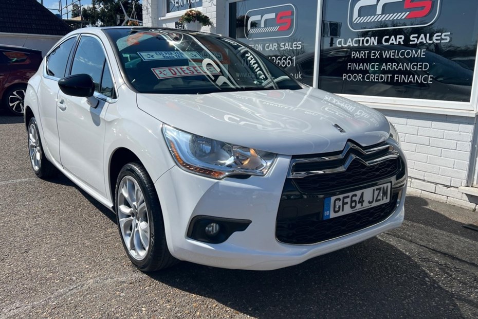 Citroen DS4 (11-15) 1.6 e-HDi (115bhp) DStyle (Start Stop) 5d For Sale - Clacton Car Sales Ltd, Clacton On Sea