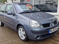 Renault Clio Hatchback (01-08) 1.2 16V Dynamique 3d For Sale - Clacton Car Sales Ltd, Clacton On Sea