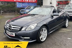 Mercedes-Benz E-Class Cabriolet (10-17) E250 CDI BlueEFFICIENCY Sport (2011) 2d Tip Auto For Sale - Mount Vernon Motors, Glasgow