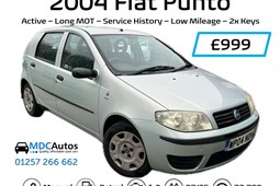 Fiat Punto Hatchback (03-06) 1.2 Active 5d For Sale - MDC Autos, Chorley