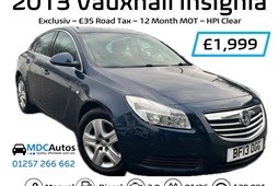 Vauxhall Insignia Hatchback (09-17) 2.0 CDTi ecoFLEX Exclusiv (Start Stop) 5d For Sale - MDC Autos, Chorley