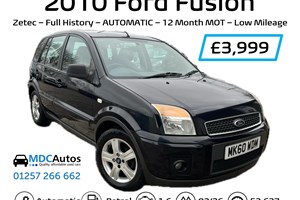 Ford Fusion (02-12) 1.6 Zetec 5d Auto (Climate) (05) For Sale - MDC Autos, Chorley