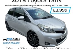 Toyota Yaris (11-20) 1.33 VVT-i Trend 3d For Sale - Motoring Made Easy T/A MDC Autos, Chorley